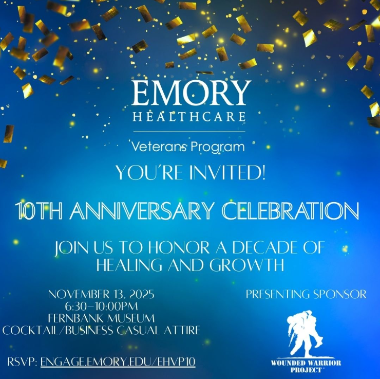 Emory Healthcare Veterans Program 10th Anniversary Celebration