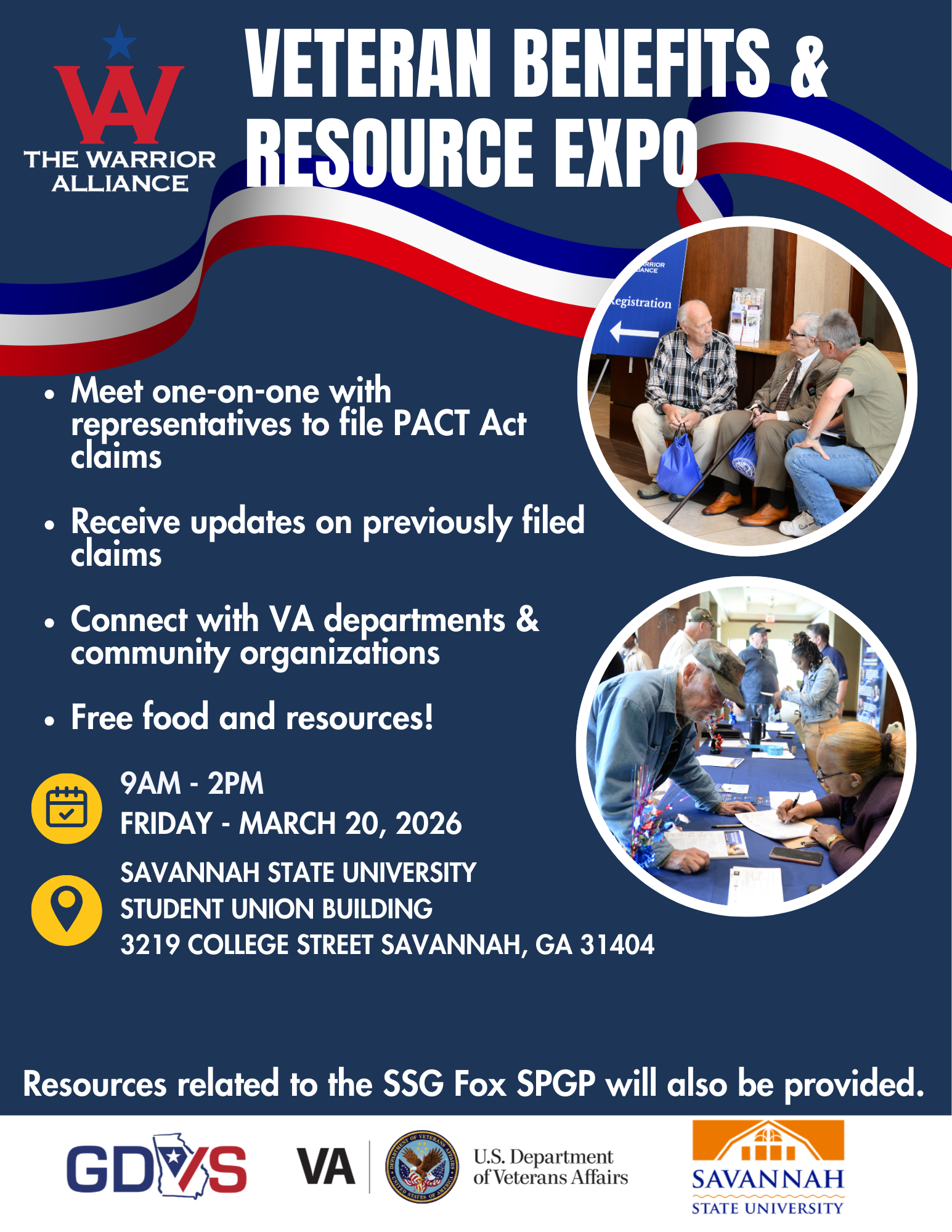 Veteran Benefits & Resource Expo – Savannah
